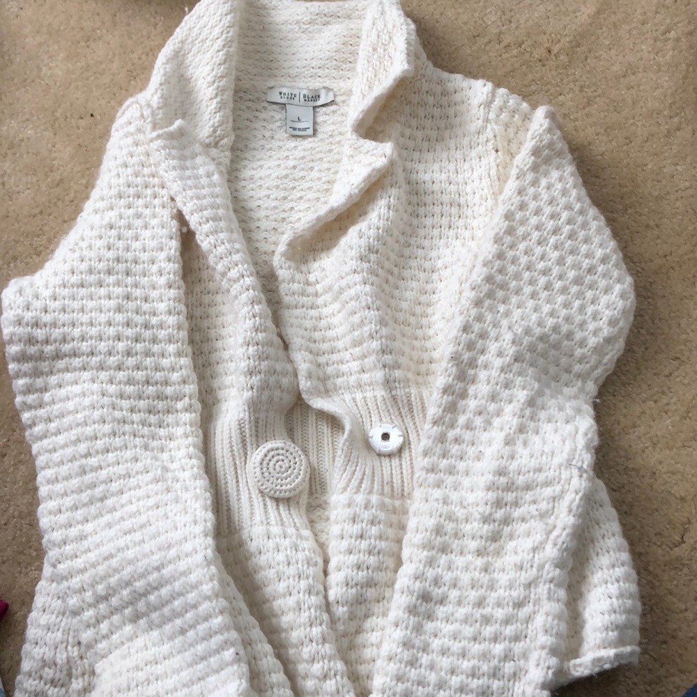 White House black market knitted sweater